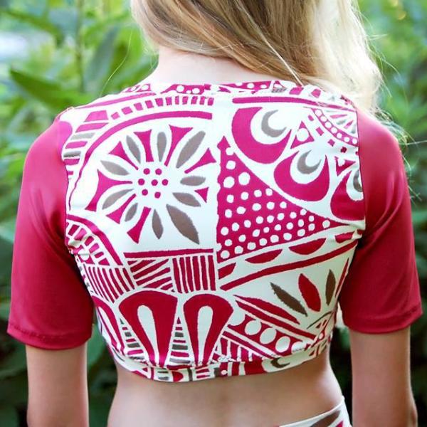 *Last Chance Pattern*
Abby's Rashguard Top - Full length/Crop Top for swimwear or everyday wear