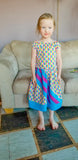 Abby's Rainbow River - Abby's Rainbow Skirt + Abby's River Blouse Bundle