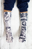 Abby's Trailblazing Socks {Mini Crew - Crew - Knee High - Overknee - Bobby + Optional heel/toebox}