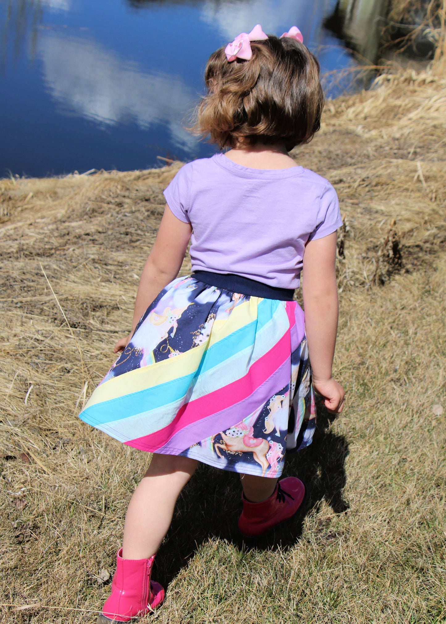 *Last Chance Pattern* Abby's Rainbow Skirt