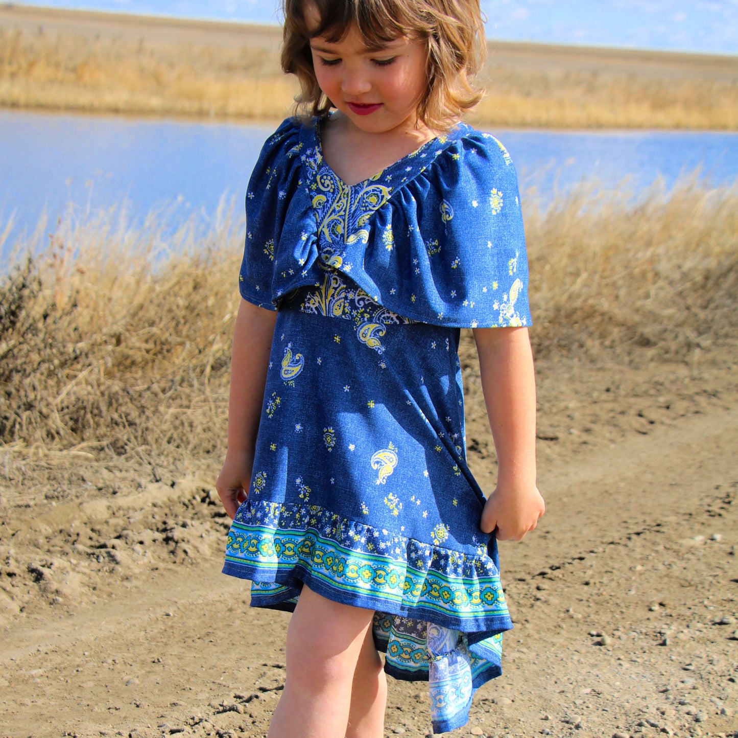 *Last Chance Pattern*
Abby's Watercolor Dress