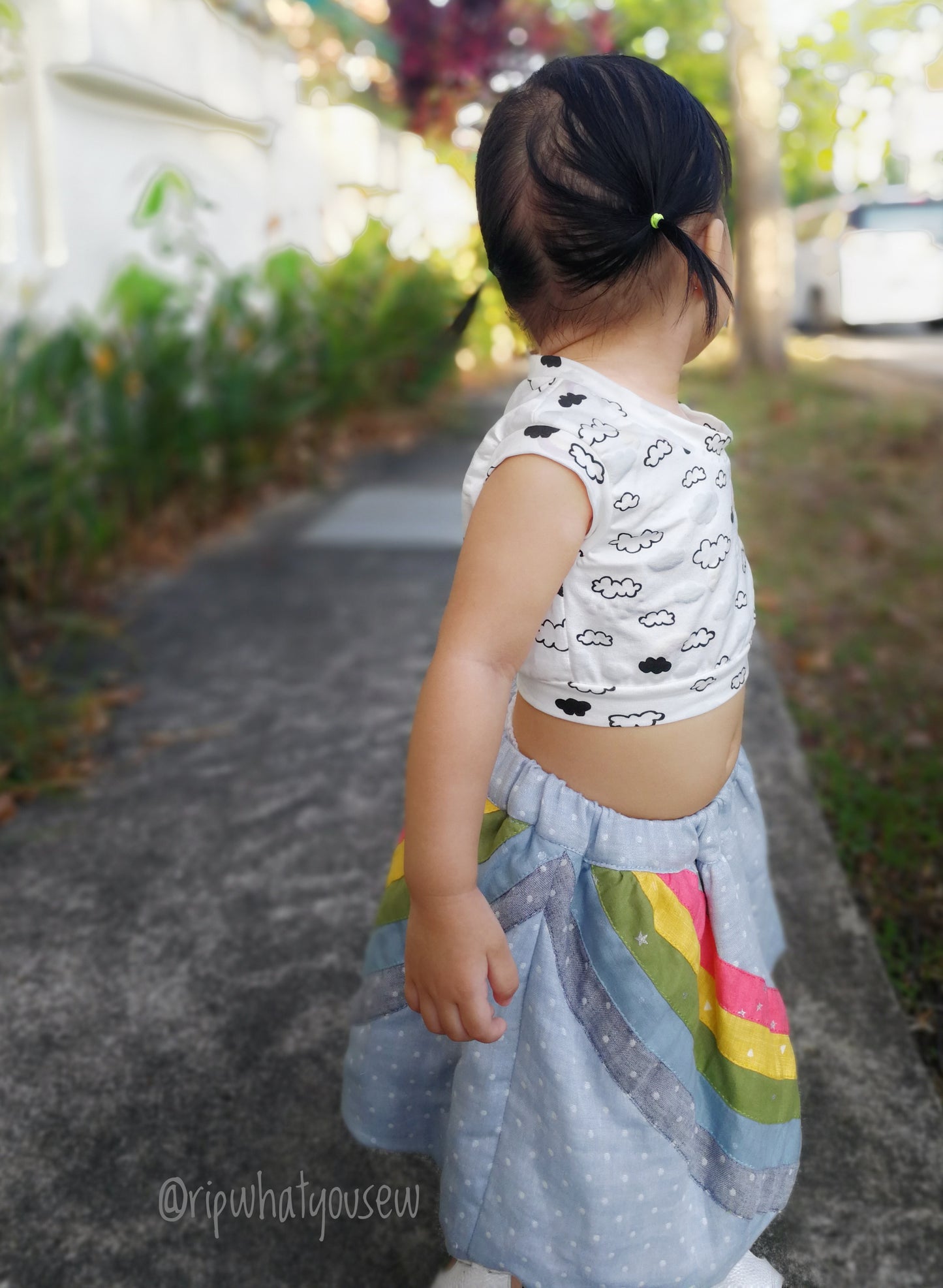*Last Chance Pattern* Abby's Rainbow Skirt