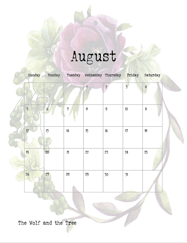 FREE Gorgeous 2018 Wall Calendar + To Do List/Notes Printables