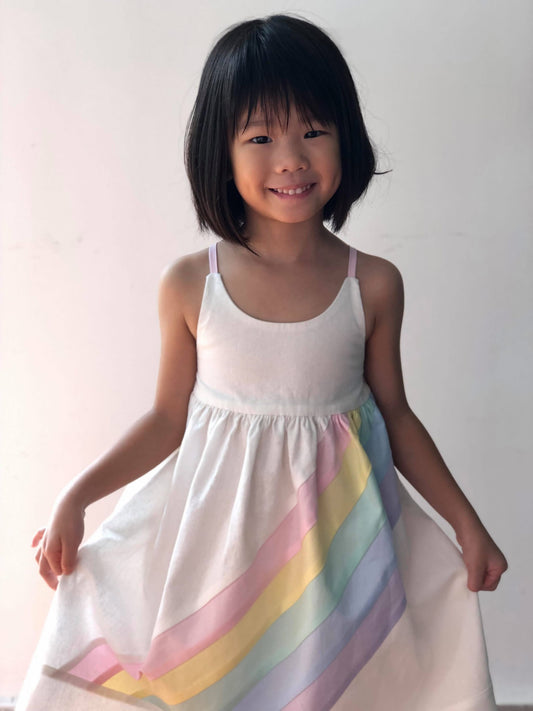 Abby's Rainbow Collection - Dress + Skirt