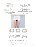 Garter Collection - Short Garter Belt (Faux Garter Belt)