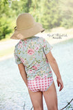 Abby's Rashguard Top - Full length/Crop Top for swimwear or everyday wear