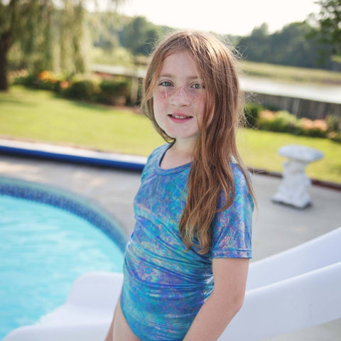 Abby's Rashguard Top - Full length/Crop Top for swimwear or everyday wear