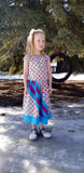 Abby's Rainbow River - Abby's Rainbow Skirt + Abby's River Blouse Bundle
