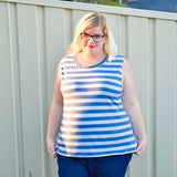 Ladies Two Tone Tunic - Crop Top, Top + Tunic