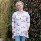 Ladies Two Tone Tunic - Crop Top, Top + Tunic