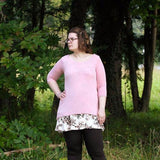 Ladies Two Tone Tunic - Crop Top, Top + Tunic