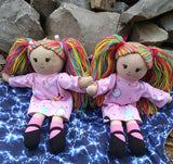 My Little Girl - sweet rag doll (16’’) PDF sewing pattern