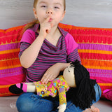 My Little Girl - sweet rag doll (16’’) PDF sewing pattern