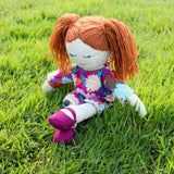 My Little Girl - sweet rag doll (16’’) PDF sewing pattern