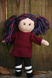 My Little Girl - sweet rag doll (16’’) PDF sewing pattern