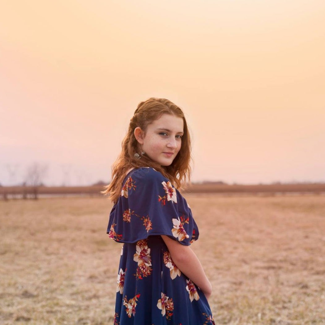 *Last Chance Pattern*
 Abby's Watercolor Dress