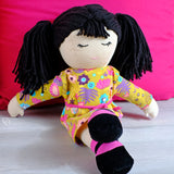 My Little Girl - sweet rag doll (16’’) PDF sewing pattern