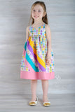 Abby's Rainbow Set - Abby's Rainbow Dress + Abby's Rainbow Skirt