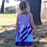 Abby's Rainbow Water - Abby's Watercolor Dress + Abby's Rainbow Skirt Bundle