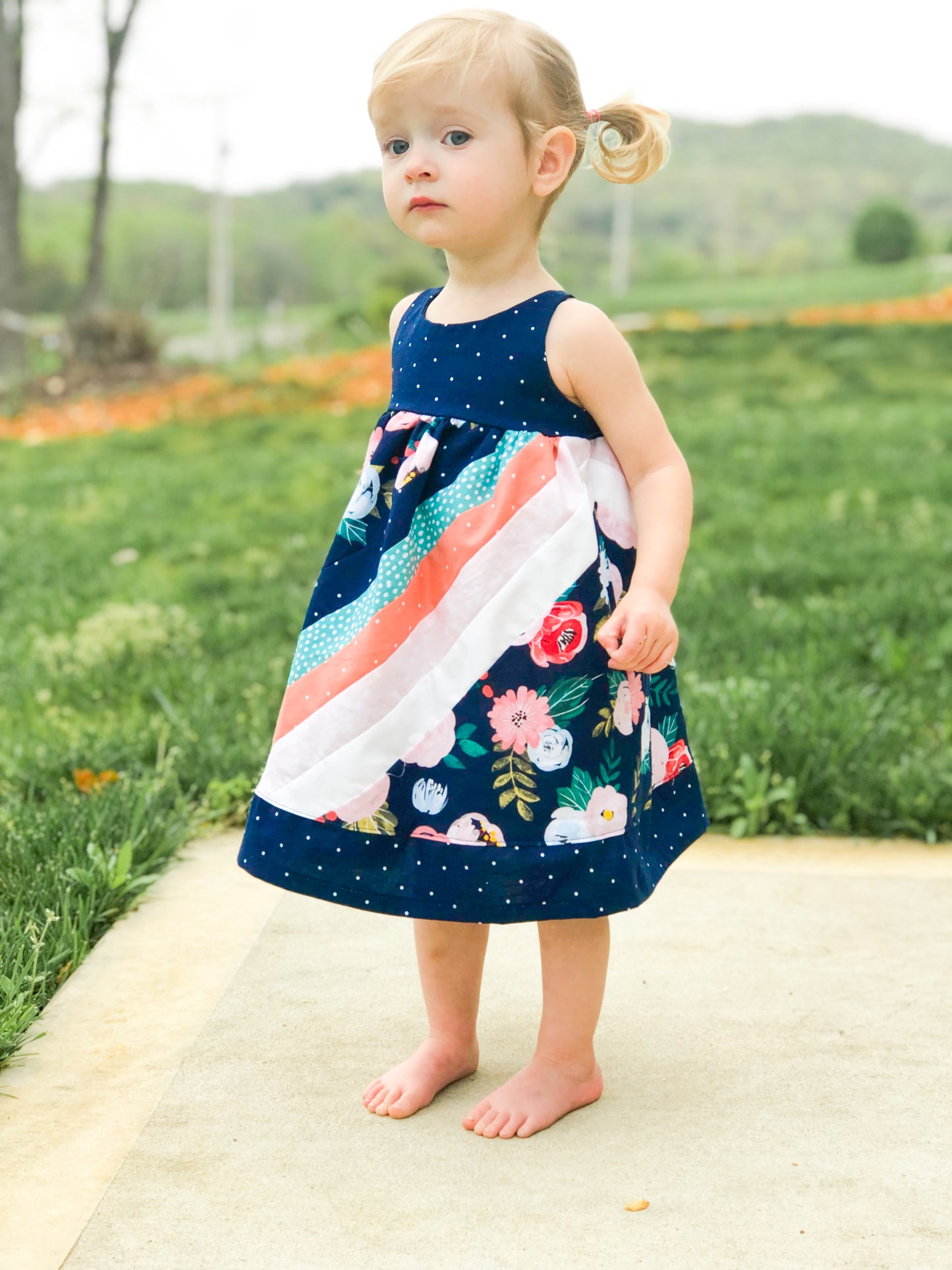 Abby's Rainbow Set - Abby's Rainbow Dress + Abby's Rainbow Skirt
