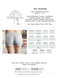 The Shorties - Mentionables {Underwear} - PDF Sewing Pattern