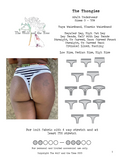 The Mentionables {Underwear} - PDF Sewing Pattern - BUNDLE