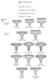 The Thongies - Mentionables {Underwear} Collection - PDF Sewing Pattern