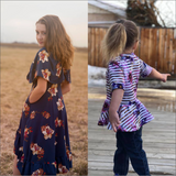 Abby's Watercolor Dress + Abby's Spin + Twirl Dress Bundle