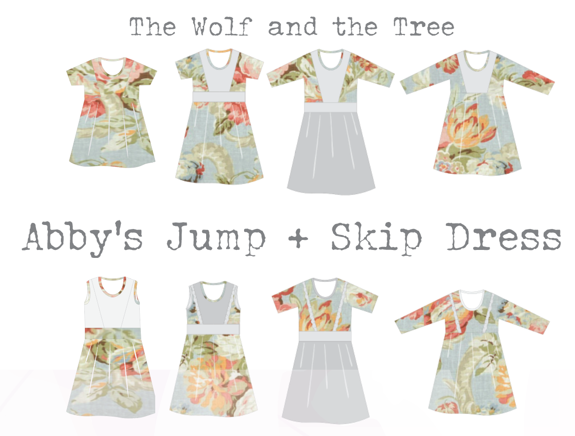 Abby's Jump + Skip Dress and Abby's Spin + Twirl Top & Dress Collection