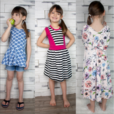 Abby's Watercolor, Spin + Twirl and Jump + Skip Dresses Bundle