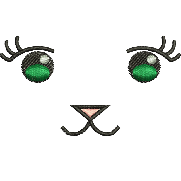 Mercornimals Faces - PDF Embroidery Files