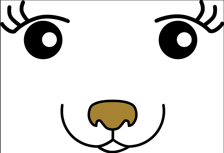 Mercornimals Faces - SVG Embroidery Files