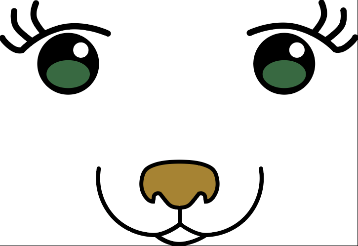 Mercornimals Faces - SVG Embroidery Files