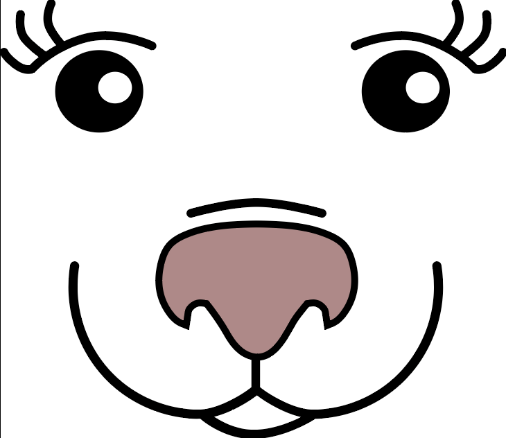 Mercornimals Faces - SVG Embroidery Files