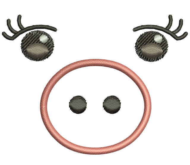 Mercornimal Faces - PES Embroidery Files