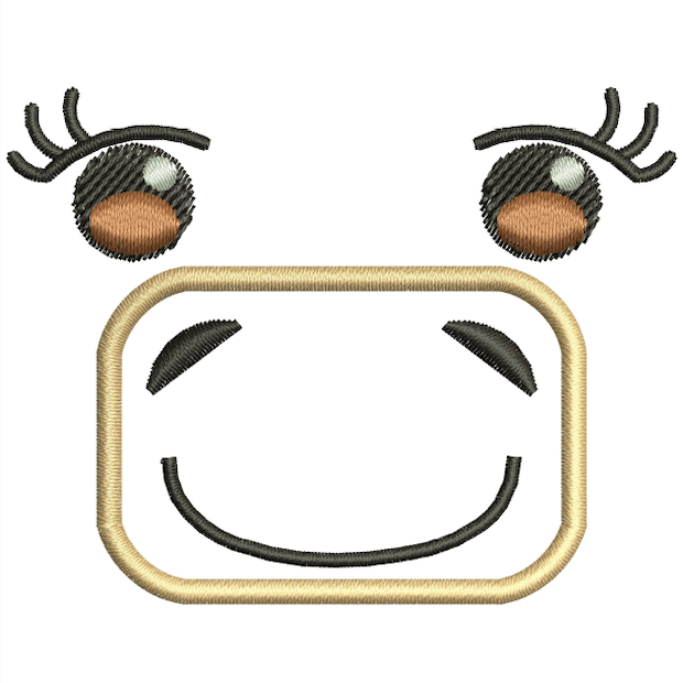 Mercornimals Faces - PDF Embroidery Files