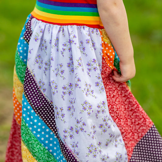 *Last Chance Pattern* Abby's Rainbow Skirt