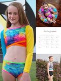 Abby's Daybreak Rashguard + Top (crop top, medium length, full length)