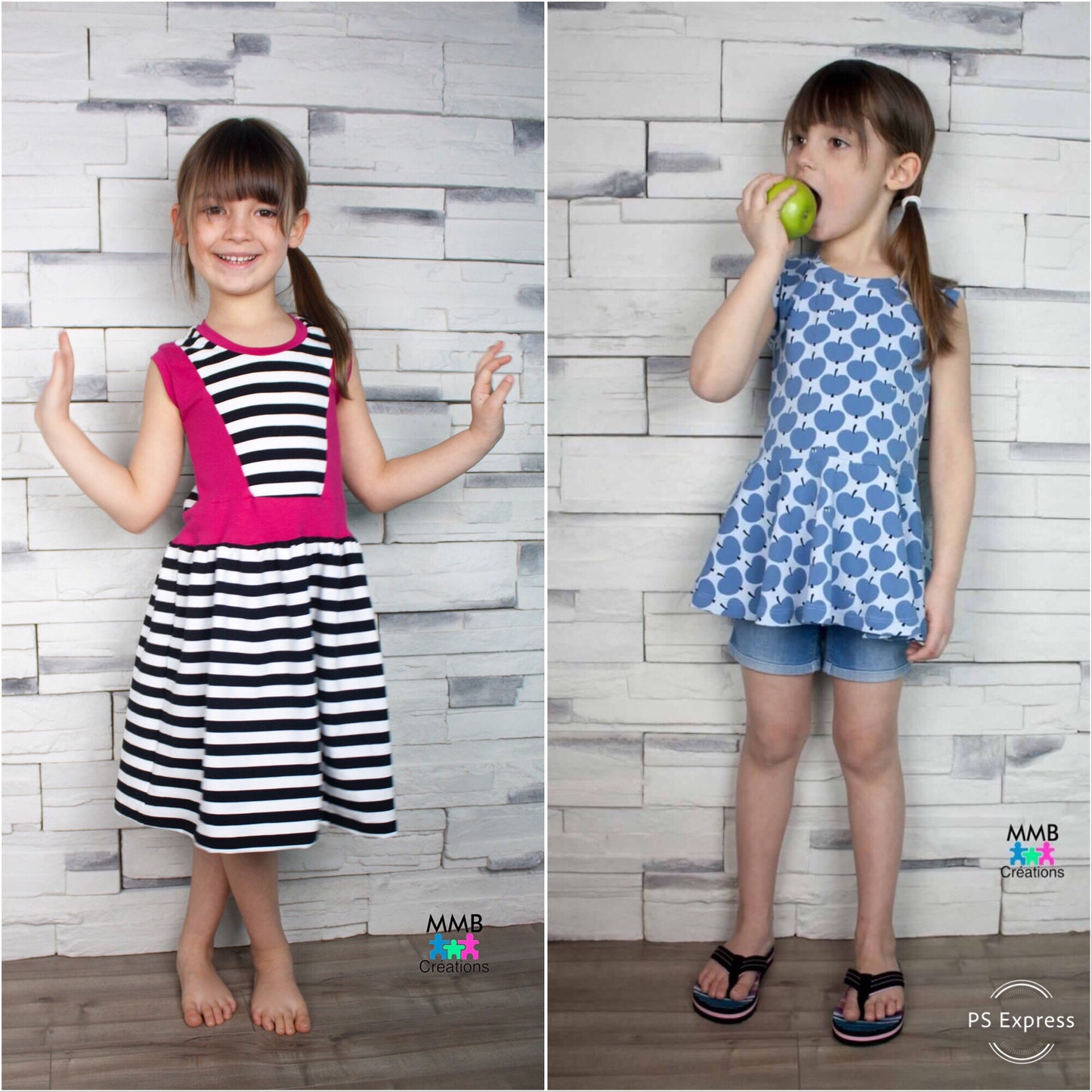 Abby's Jump + Skip Dress and Abby's Spin + Twirl Top & Dress Collection