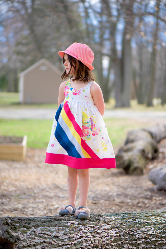 Abby's Rainbow Collection - Dress + Skirt