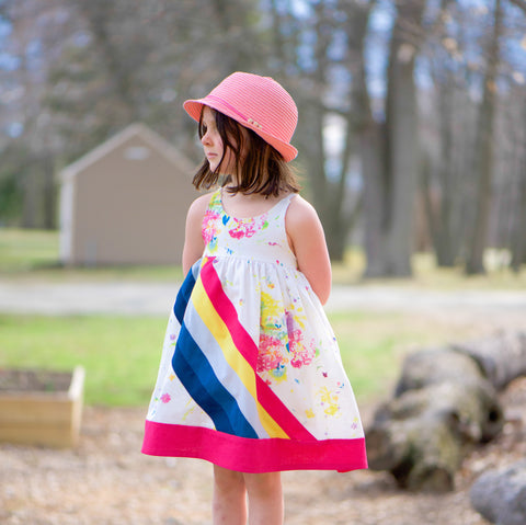 Abby's Rainbow Set - Abby's Rainbow Dress + Abby's Rainbow Skirt