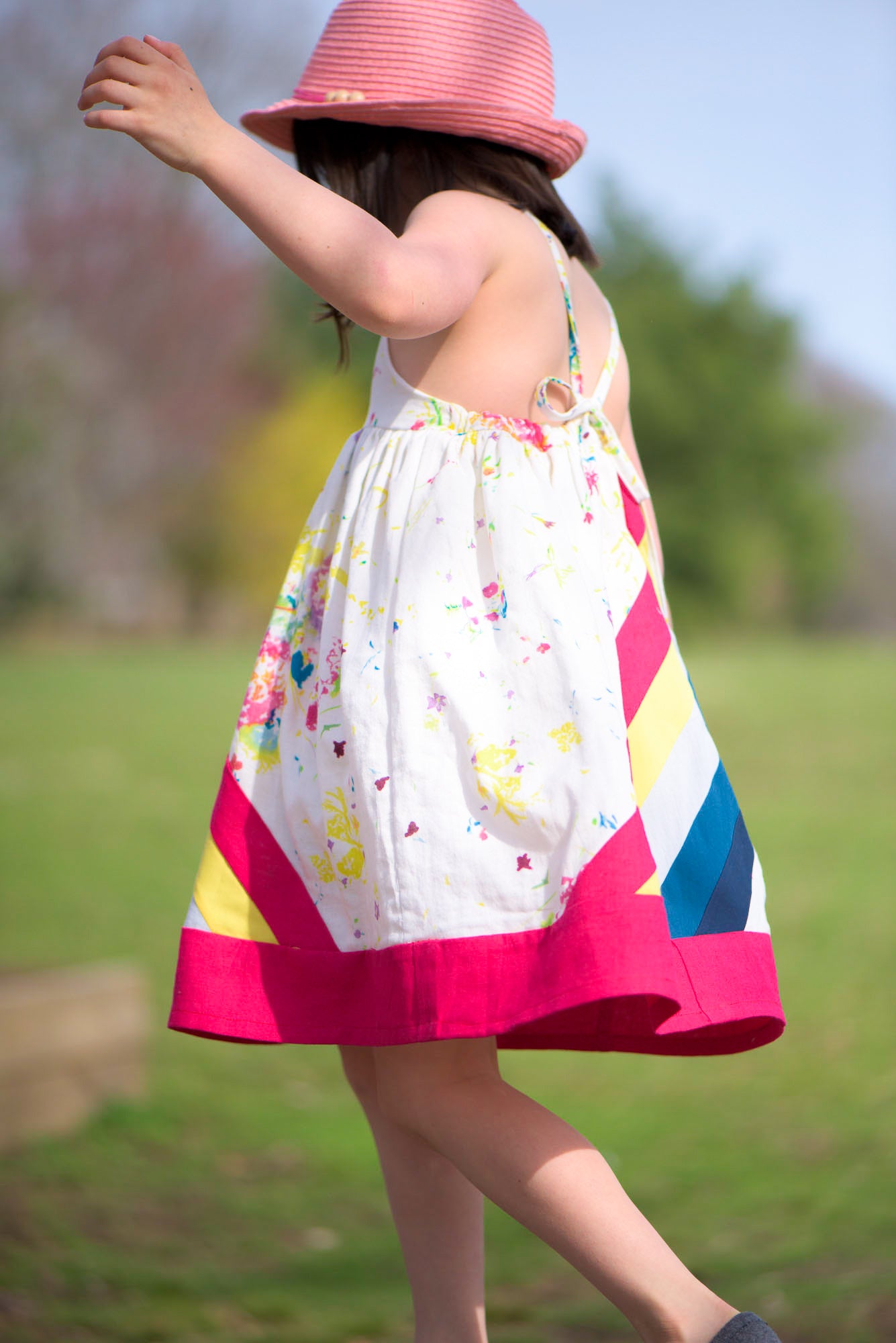 Abby's Rainbow Set - Abby's Rainbow Dress + Abby's Rainbow Skirt